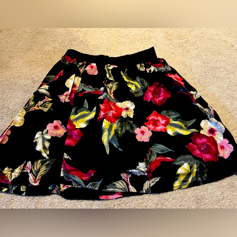 Beautiful flower skirt